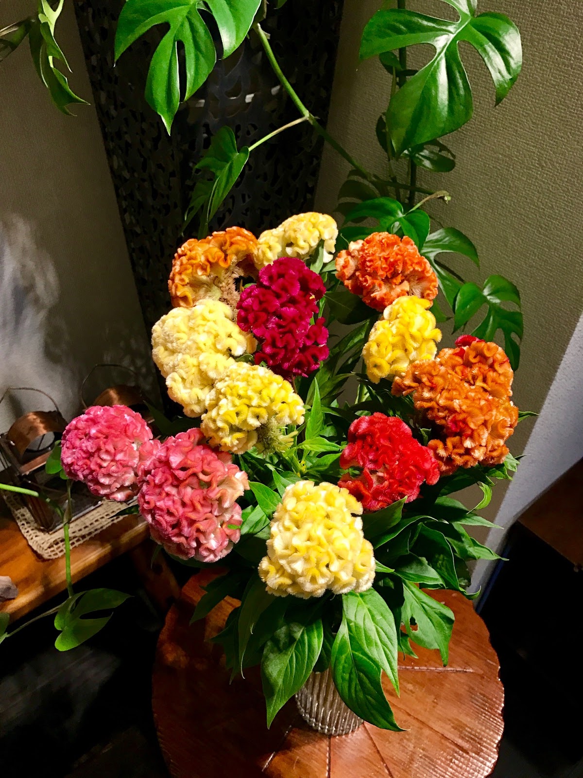 葉織 Haori Flowers 新宿区のお花屋さん 久留米ケイトウ混合