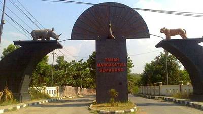 gambar kebun binatang mangkang obyek wisata daerah semarang