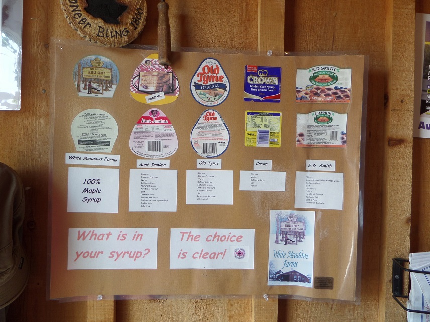 Kentucky Travels White Meadows Farms Maple Syrup in St. Catharines