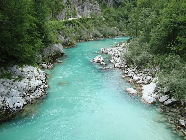canyoning soca bovec rafting in Slovenia