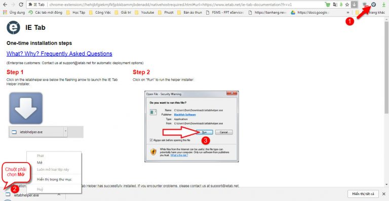 Hướng dẫn tải và cài đặt ie tab google chrome firefox