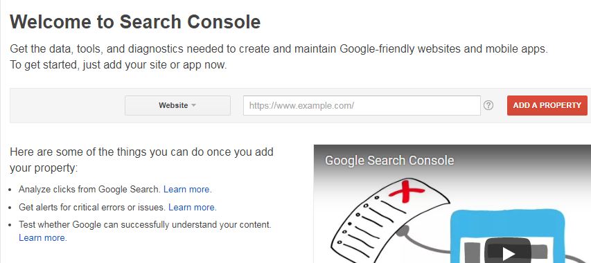 Webmaster Tools