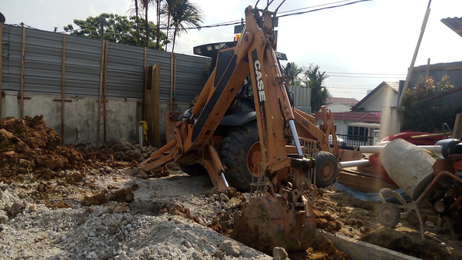 Backhoe untuk disewa selangor Ranio Backhoe