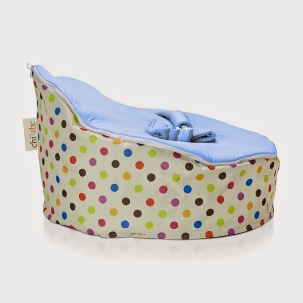 Baby beanbag seat for babies and children