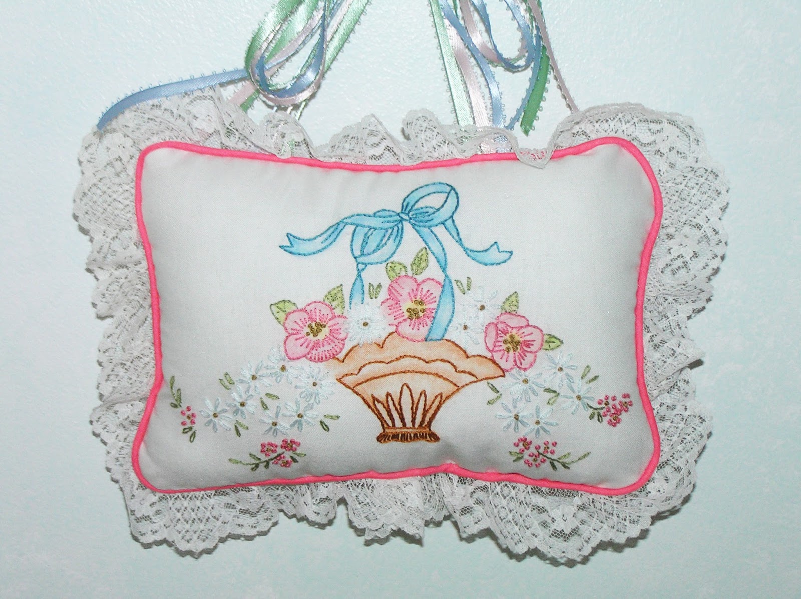 Kitty And Me Designs More Embroidered Door Hangers