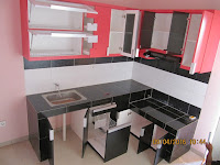 Kitchen Set Bentuk L Minimalis - Furniture Semarang