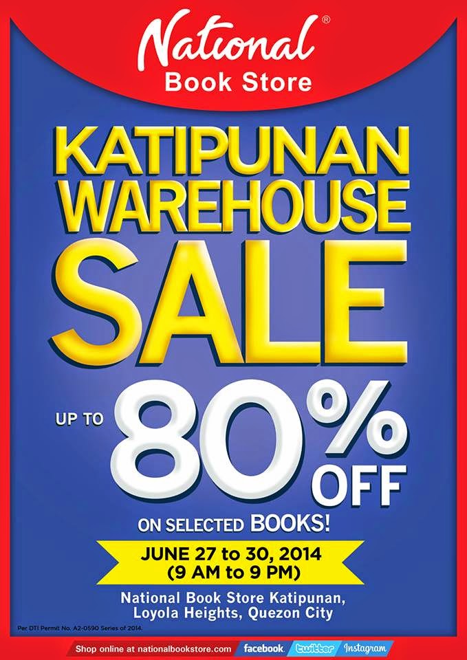 Manila Shopper National Book Store Katipunan & Starmall Warehouse SALE