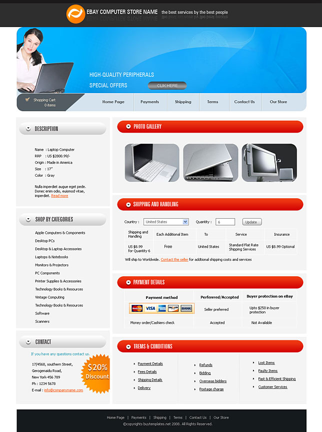 ebay shop template free how to design a custom ebay store web design and ebay shop template free how to design a custom ebay store web design and