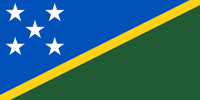Logo Gambar Bendera Negara Kepulauan Solomon PNG JPG ukuran 400 px