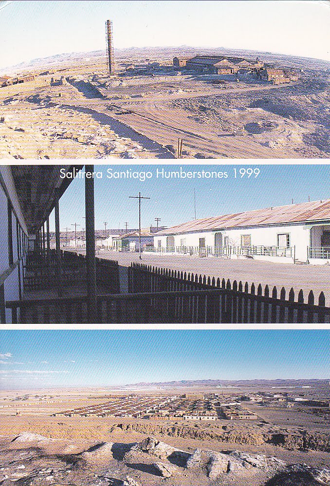 Postcard A La Carte Chile Humberstone Saltpeter Works