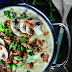 Leek, Potato and Mushroom Soup