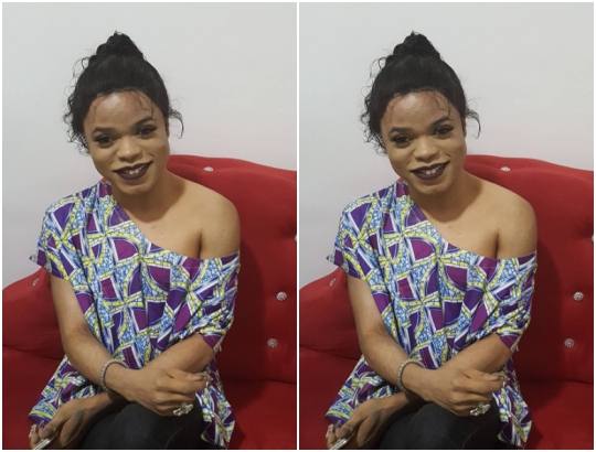 Check Out Bobrisky’s New Look With Lace Wig