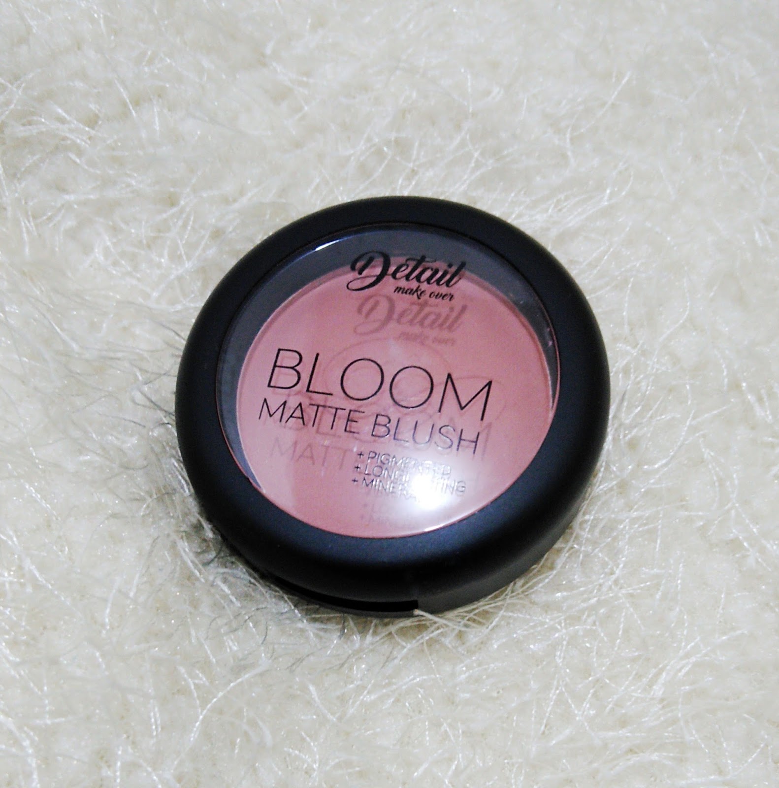 Demure Sweetie blog Review Detail Make Over Bloom Matte Blush on