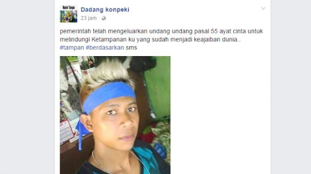 Ngeri Banget ! Pria Ini Mengaku Dirinya Orang Paling Tampan Hingga Pemerintah Bahkan Turun Tangan Untuk Melindungi Ketampanannya Ngeri Banget ! Pria Ini Mengaku Dirinya Orang Paling Tampan Hingga Pemerintah Bahkan Turun Tangan Untuk Melindungi Ketampanannya