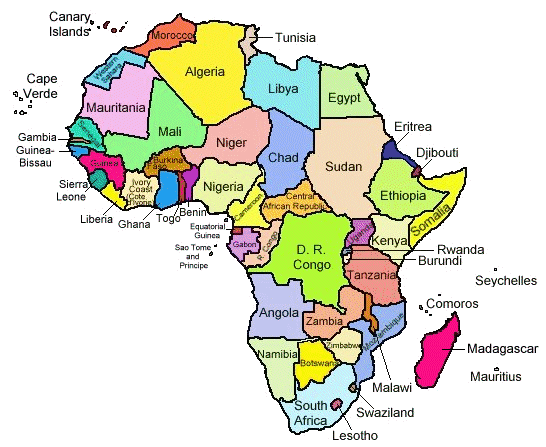 Learning Africa Countries 102