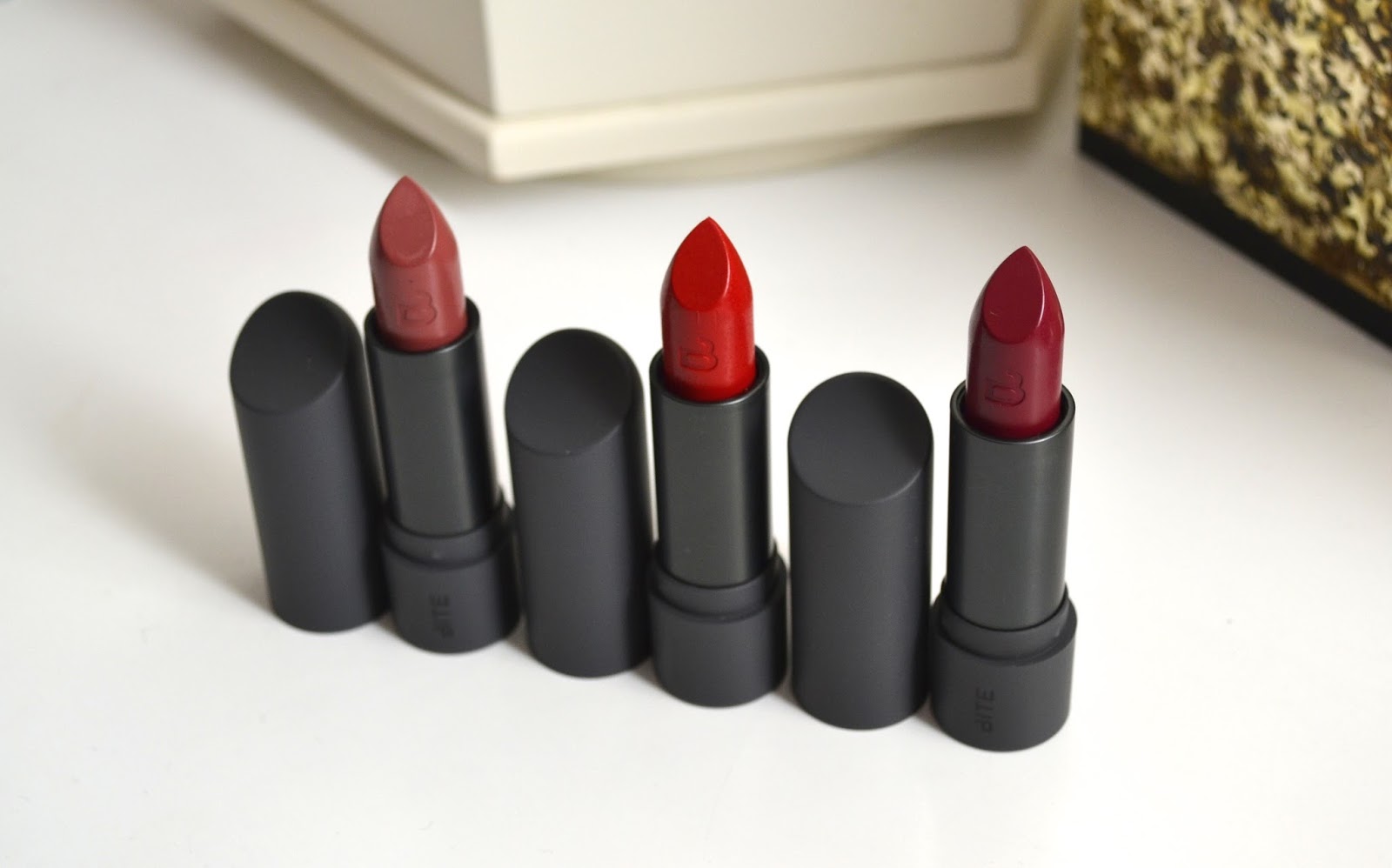 Aquaheart Bite Beauty Amuse Bouche Lipstick (3 Shades) Swatches and