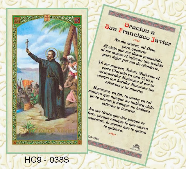 Comunidad de Pueblos Hispánicos Oración a San Francisco Javier. Comunidad de Pueblos Hispánicos Oración a San Francisco Javier.