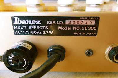 TS-808, TS9, Japan, Chesbro, IC 4558, Rear, Label, Fuse, History, Pedal