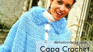 Capa Crochet Con Glamour / Paso a paso