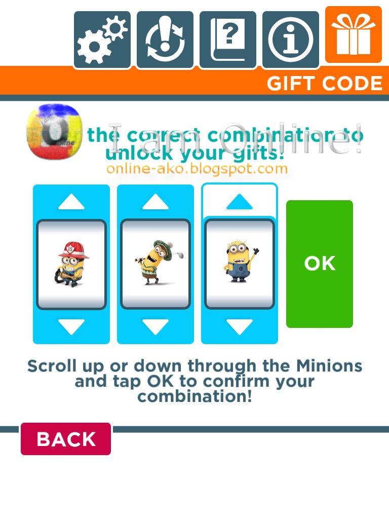 Game Hint Despicable Me Minion Rush Gift Codes available here