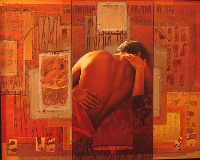 David Graux 1970 | French Symbolist painter