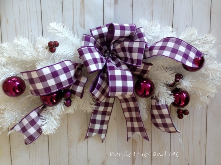 Purple Hues and Me: Bowdabra How To Make a Poinsettia Bow