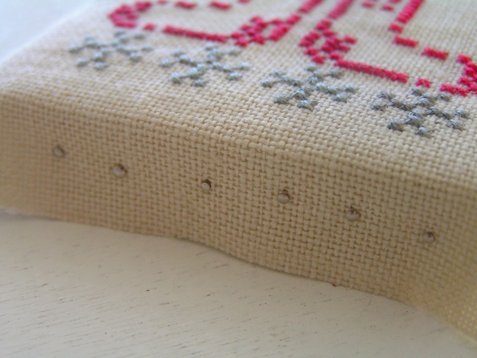 October House blog quiet colors and gentle stitches Cross Stitch