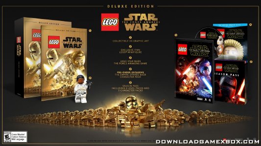 LEGO Star Wars The Force Awakens DELUXE EDITION PSN   Download game PS3 PS4 PS2 RPCS3 PC free - 60