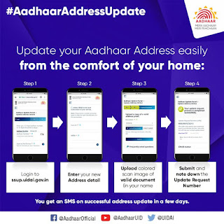 UIDAI helps in 4 easy steps to update address in Aadhaar