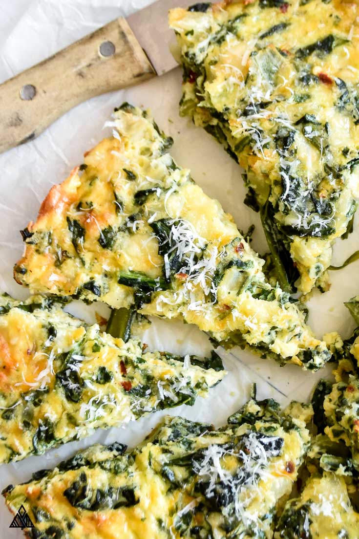 CRUSTLESS SPINACH QUICHE | FOOD AND DRINK