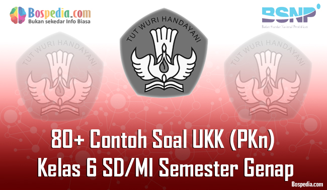 Lengkap  80+ Contoh Soal UKK Pendidikan Kewarganegaraan (PKn) Kelas 6