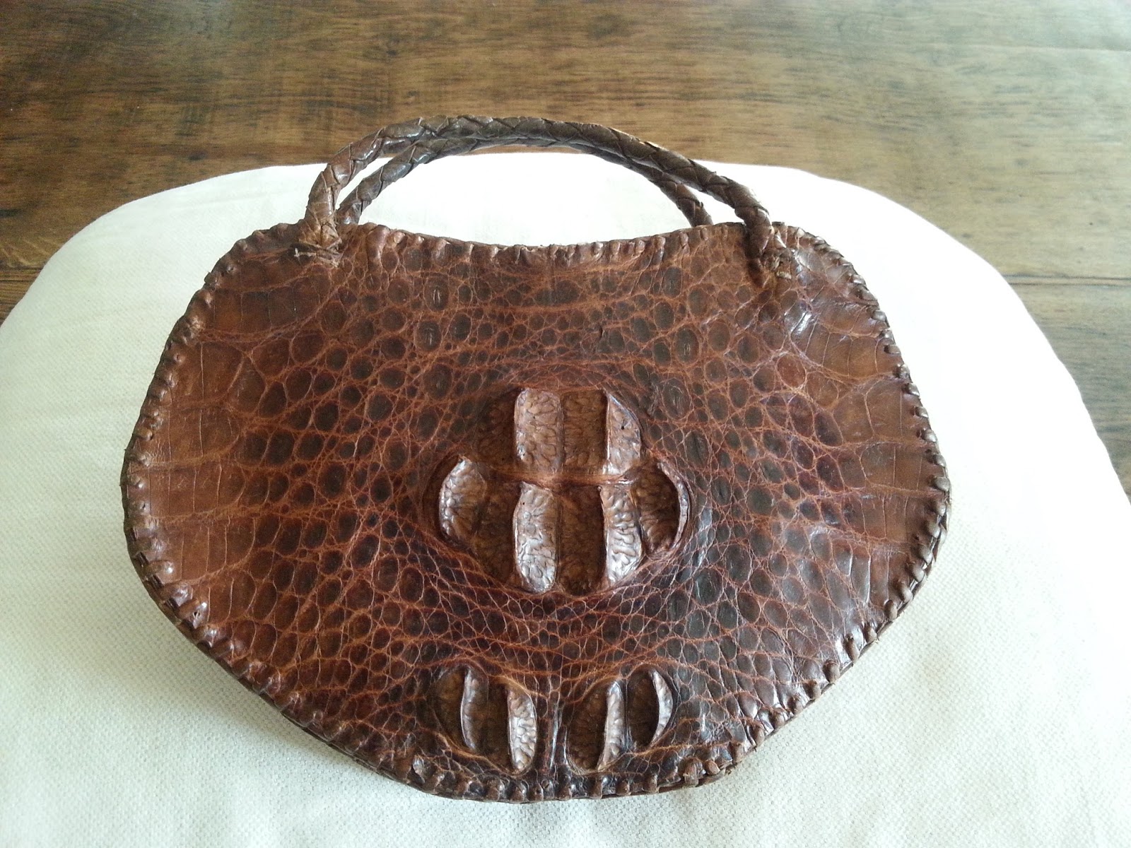 BOLSOMANIA BOLSO PIEL DE COCODRILO