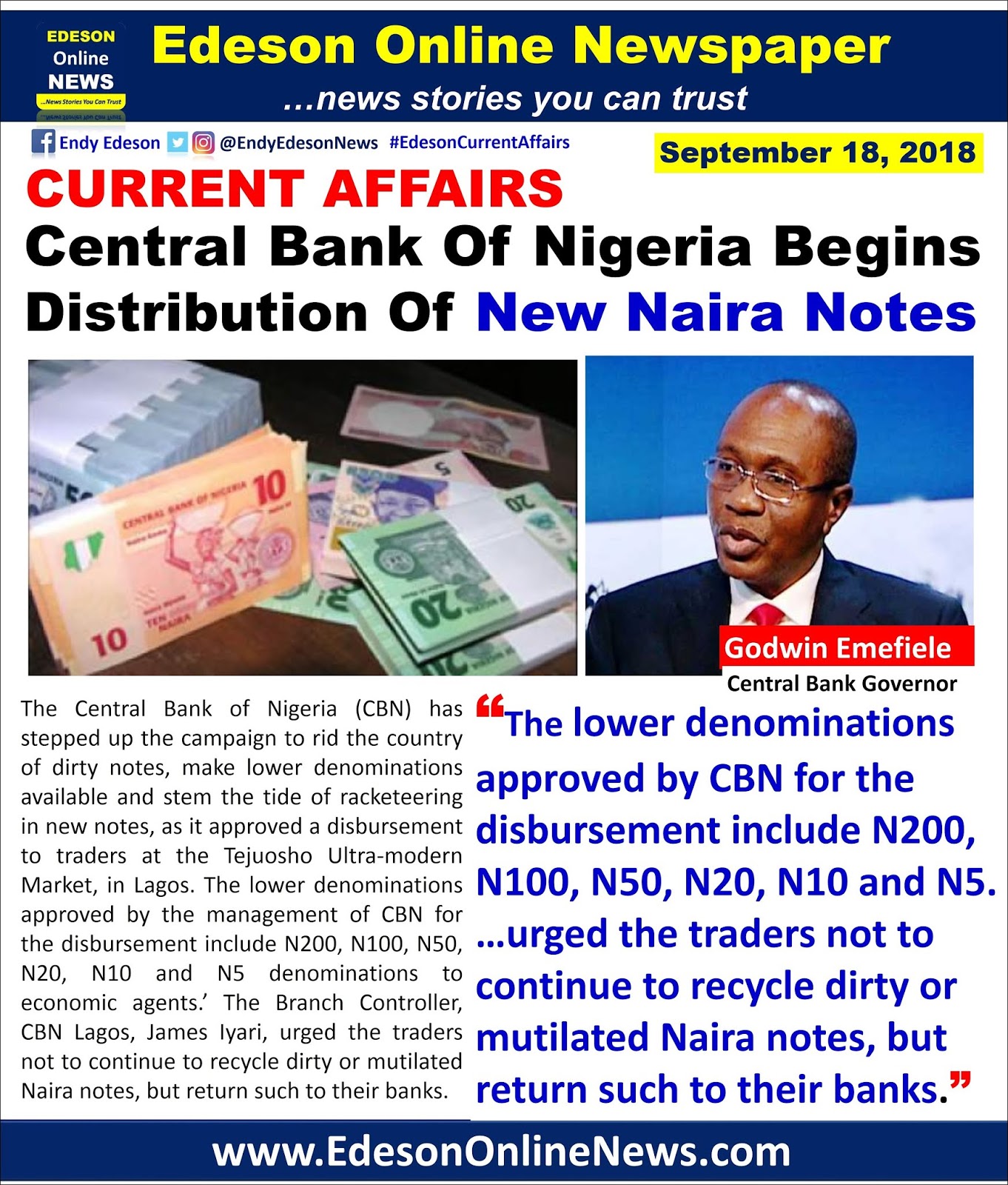 edeson-online-newspaper-central-bank-of-nigeria-begins-distribution-of-new-naira-notes