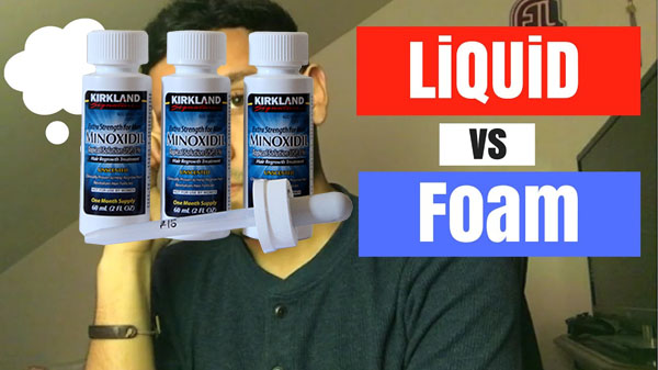 Minoxidil Foam Vs Liquid Among the issues regarding the liquid version was the oily deposit is left on the hair. tipsforyourhair blogger