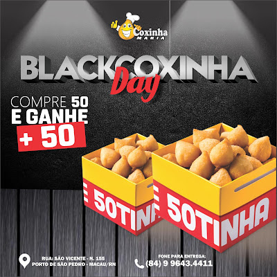 BLACK FRIDAY COXINHA MANIA