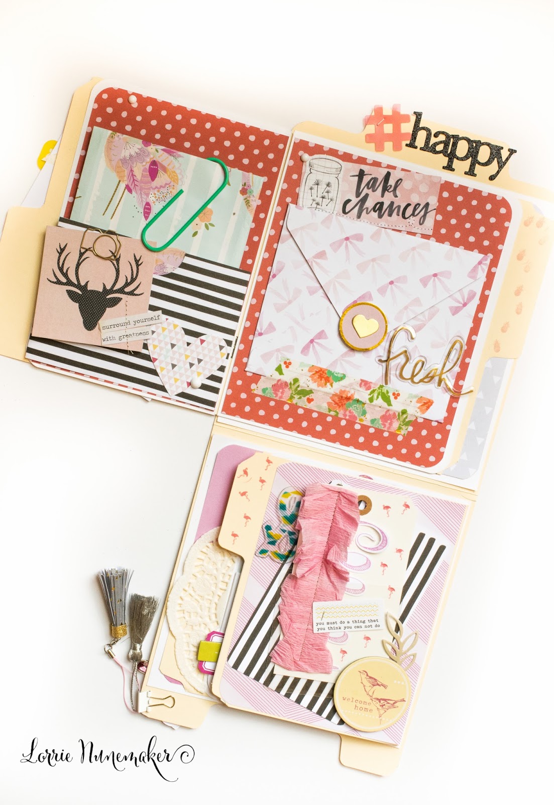 Lorrie's Story File Folder Flip Book