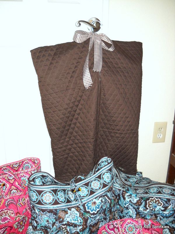 Let's Add Sprinkles Garment Bag Tutorial
