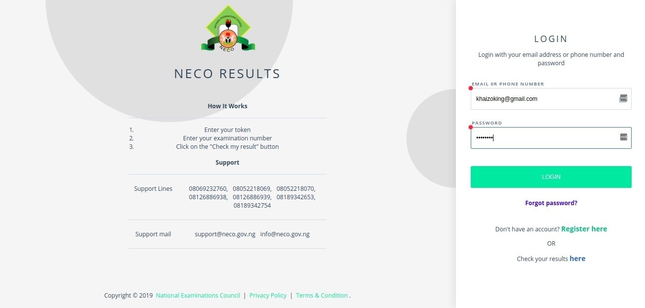 How to Purchase NECO Result Token for SSCE, BECE & NCEE [PHOTOS]