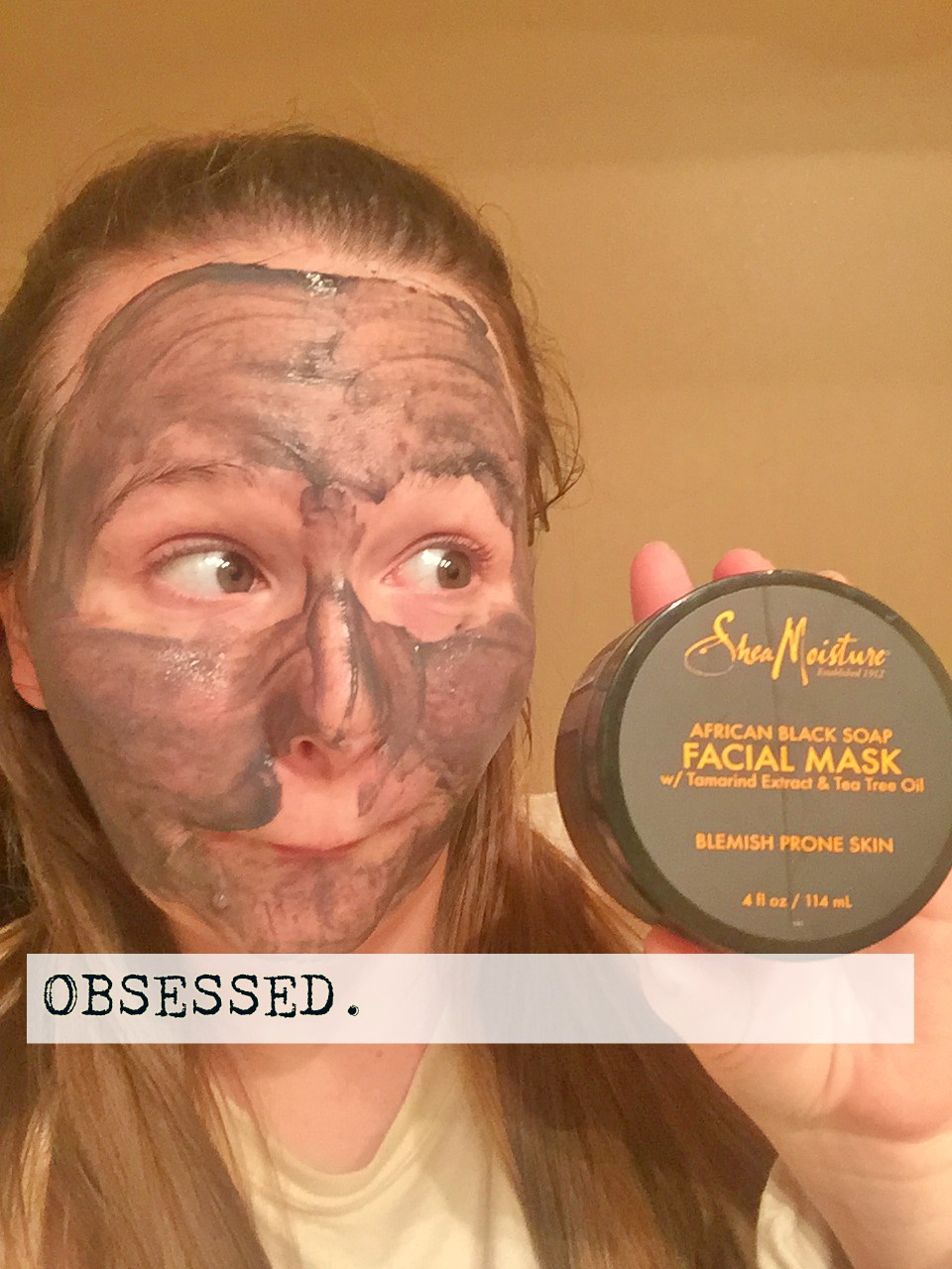 Obsession Shea Moisture's African Black Soap Facial Mask