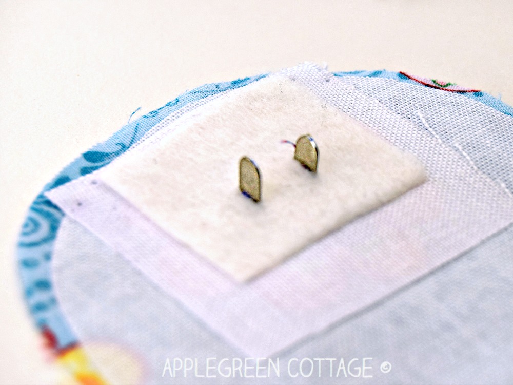 How To Add Snaps To a Bag AppleGreen Cottage