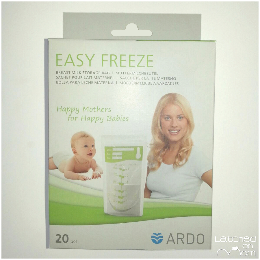 Latched On Mom Ardo Easy Freeze Breast Milk Storage Bags Review