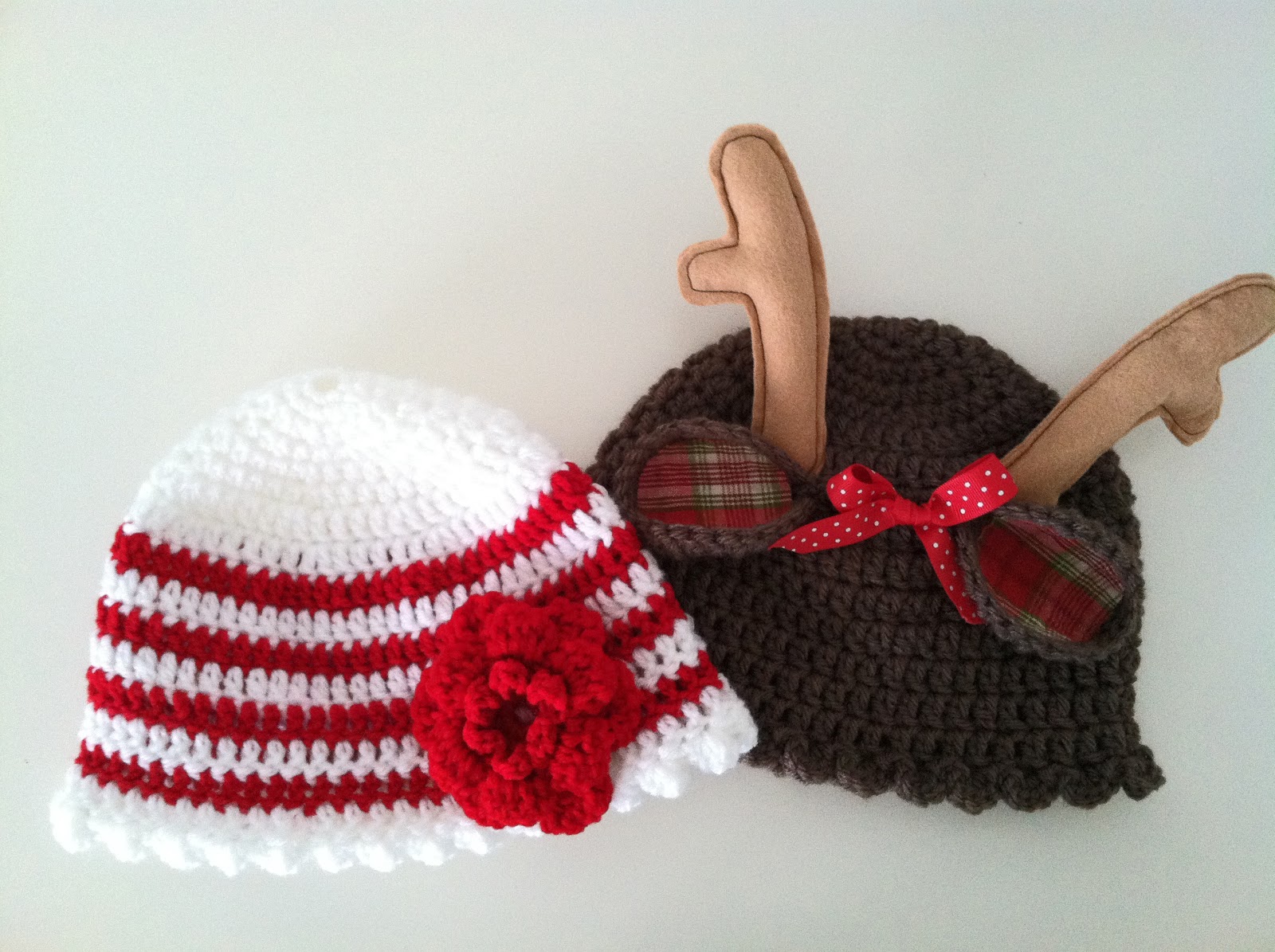 My Cotton Creations Crochet Christmas Hats