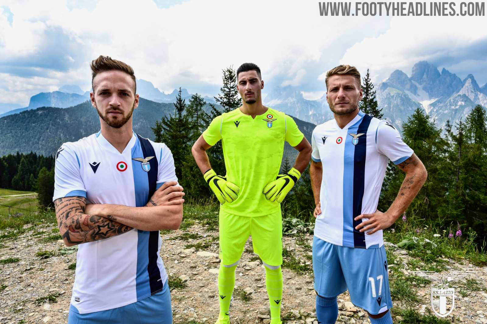 Lazio 19-20 Home, Away and Third Kits Released