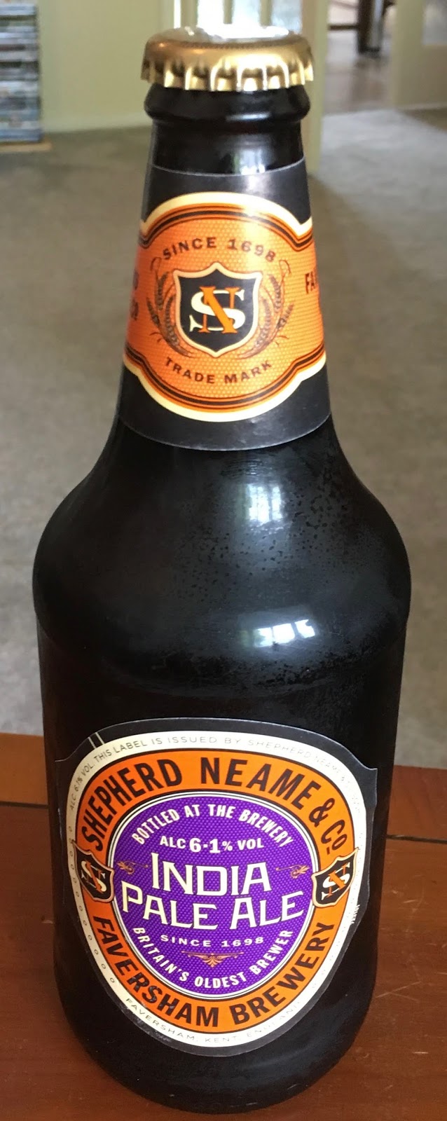 FOODSTUFF FINDS Shepherd Neame & Co India Pale Ale (Waitrose) By