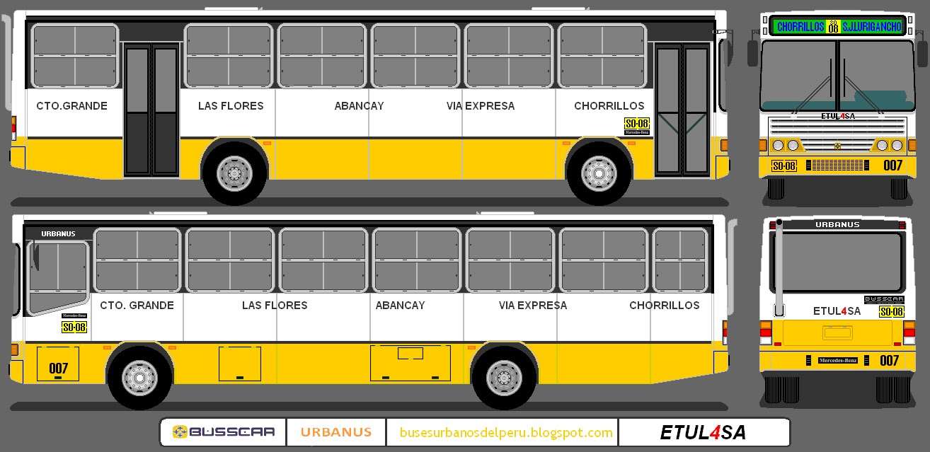 Buses urbanos mercedes benz peru #4