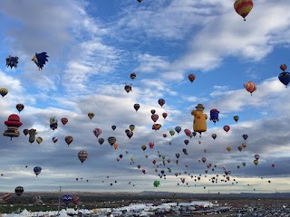Alberquerque International Balloon Fiesta in New Mexico.
