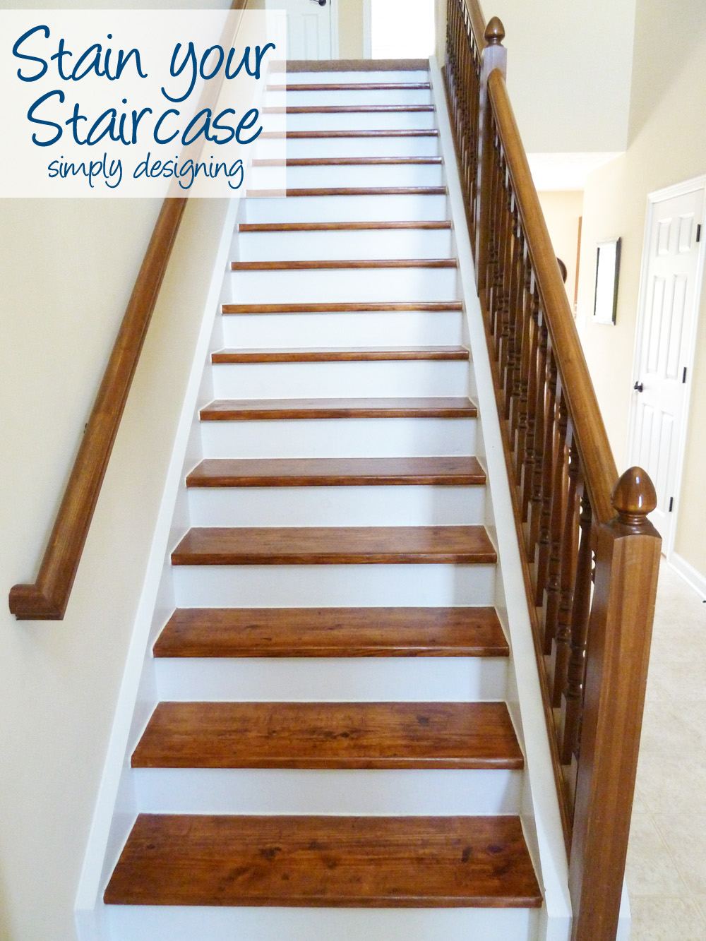 Staircase Make Over Part 6 The Finishing Touches
