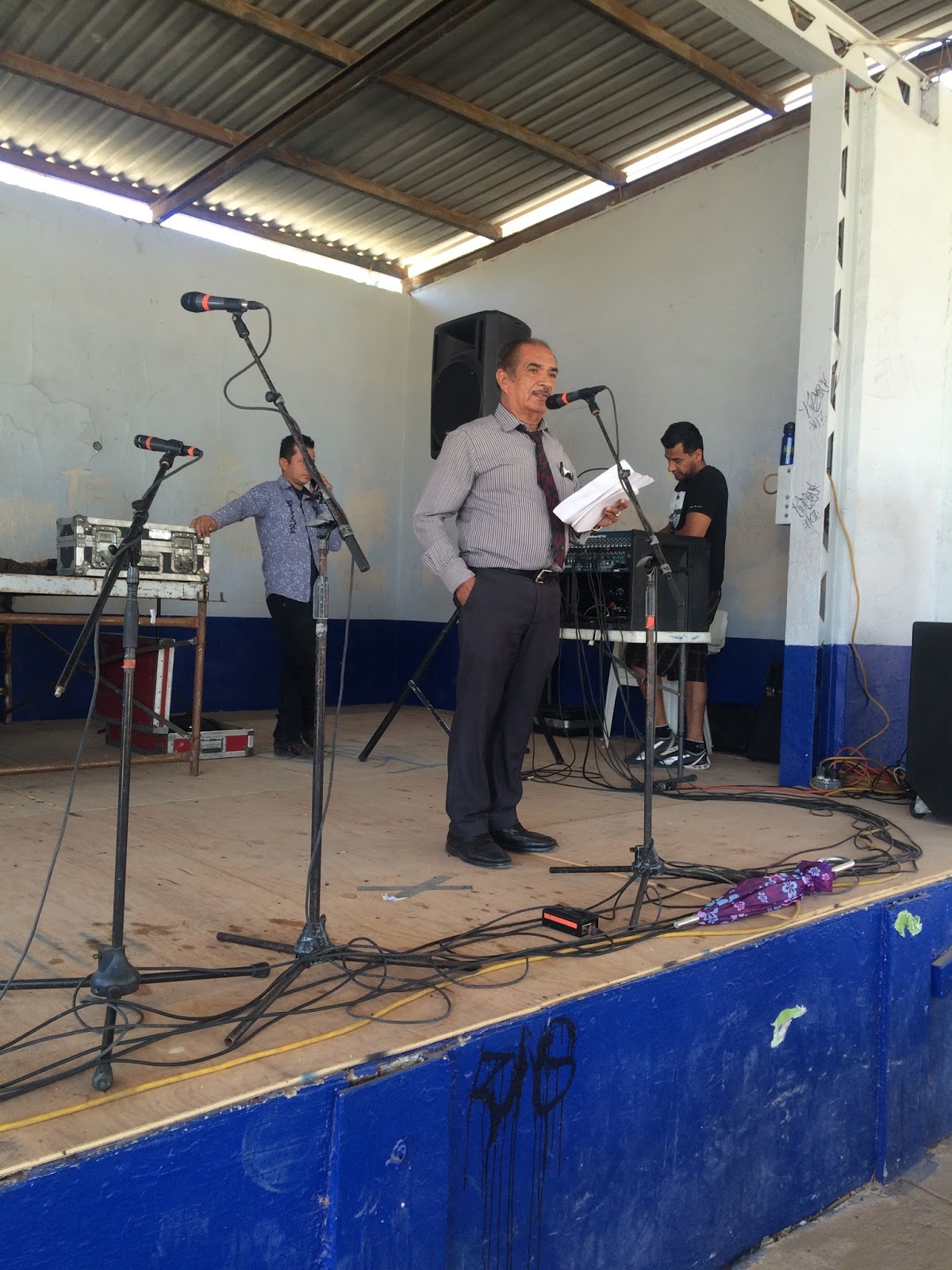 MUSEO DE LA RADIO MEXICALI ALFREDO CORTEZ MARQUEZ, MAESTRO DE CEREMONIAS