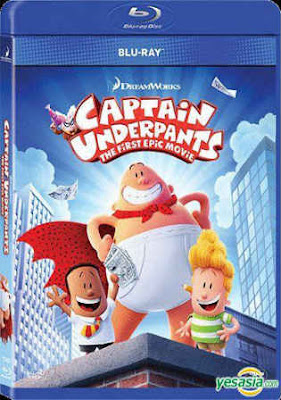 Captain Underpants The First Epic Movie 2017 Daul Audio ORG BRRip 480p 150Mb HEVC x265