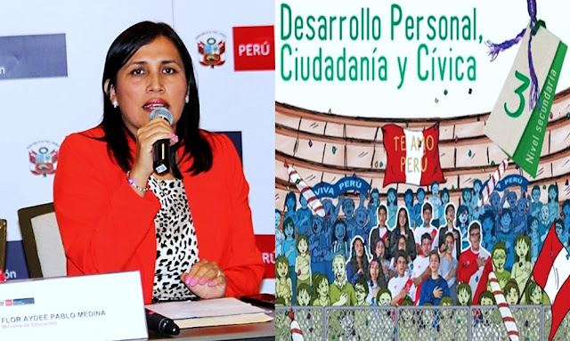 Flor Pablo, Ministra de Educación Flor Pablo, Ministra de Educación - Link Minedu conducta sexual